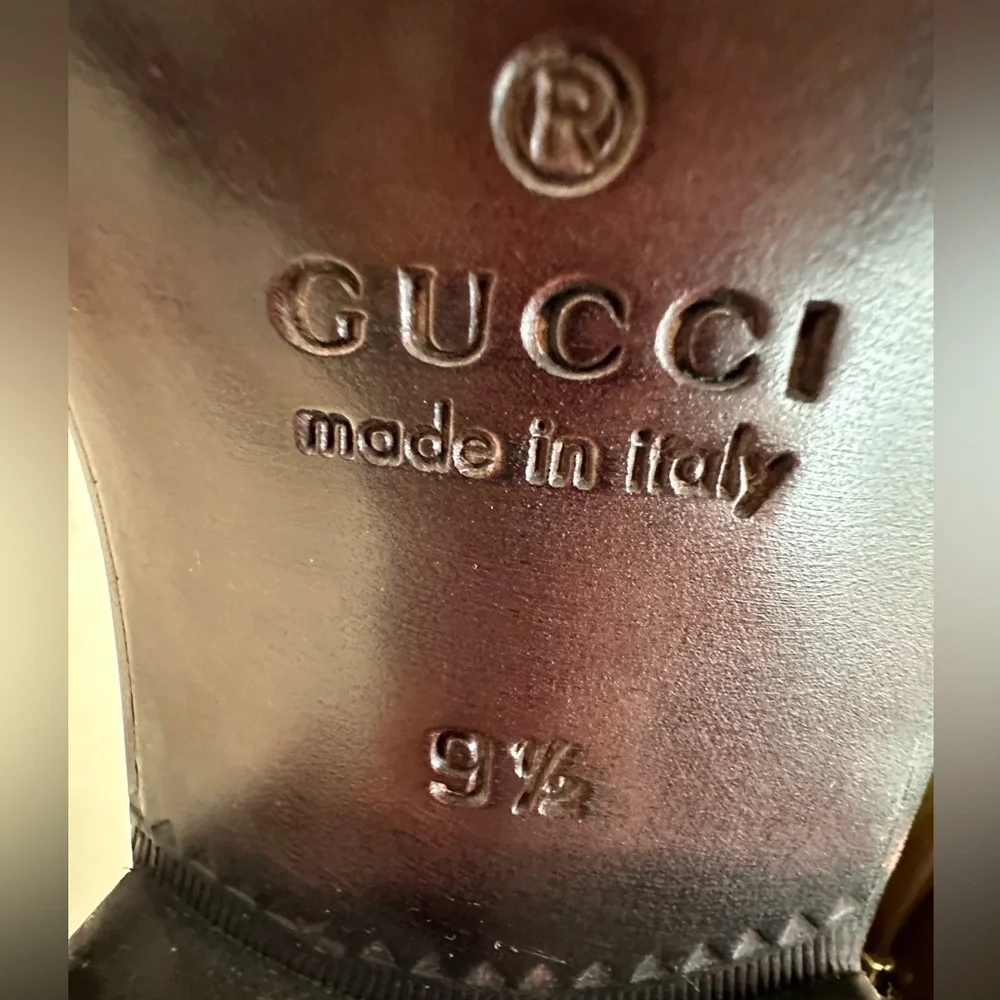 Gucci Men’s G Mirror Fringed Loafers